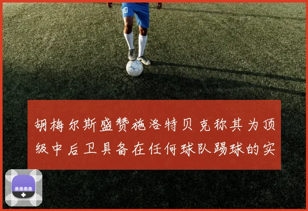 胡梅尔斯盛赞施洛特贝克称其为顶级中后卫具备在任何球队踢球的实力