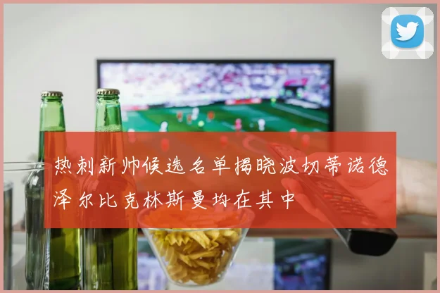 热刺新帅候选名单揭晓波切蒂诺德泽尔比克林斯曼均在其中